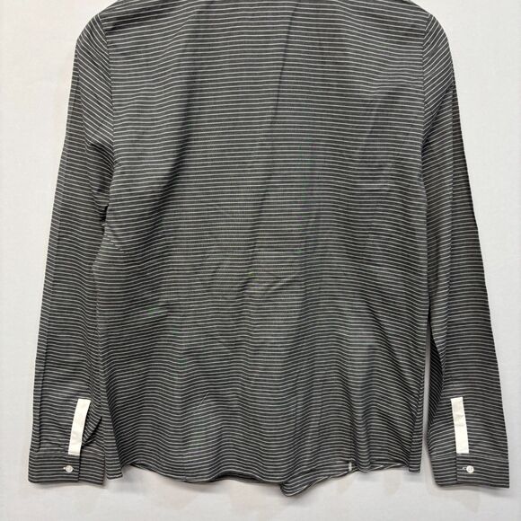 Lafayette 148 Women Long Sleeve Button Shirt Top Blouse Size 12 Stripes D054 -9 - Picture 13 of 15